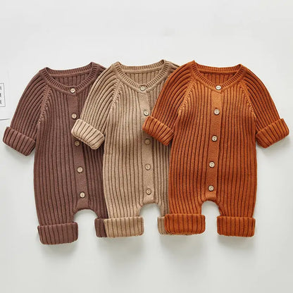 Knitted Baby Romper